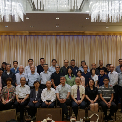 Farewell dinner (July 2019) (Prof. H.S. Kwan, Prof. K.H. Chu, Prof. L.M. Chu and Mr. Livesey Li)